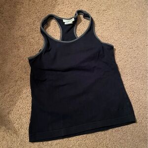 Old Navy Black Tank Top with Gray Trim